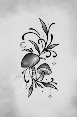 Mushrooms & Vines (Deposit)